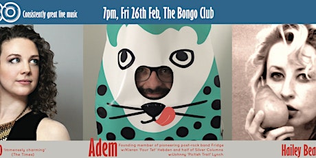 Limbo presents Adem, Jo Mango, Hailey Beavis (Fri 26th Feb) primary image
