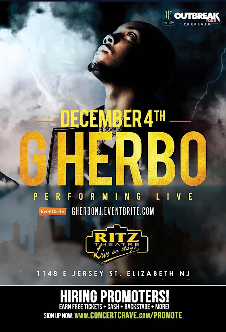 
		G HERBO "25 Album Tour" - Elizabeth, NJ image
