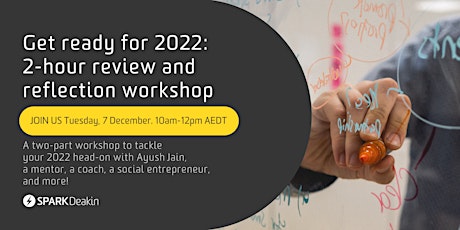 Get ready for 2022: 2 hour review and reflection workshop primary image