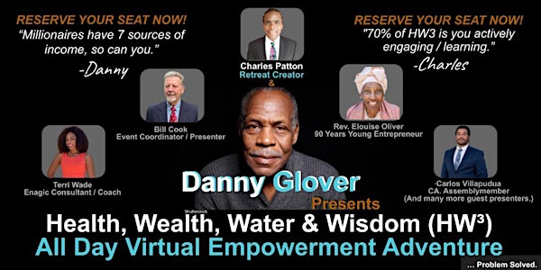 FREE- Live Virtual- Health, Wealth, Water & Wisdom Empowerment Adventure
