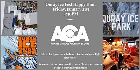 Ouray Ice Fest Happy Hour tickets