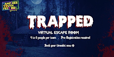 Tampines Youth Festival 2021 - Trapped! Virtual Escape Room primary image