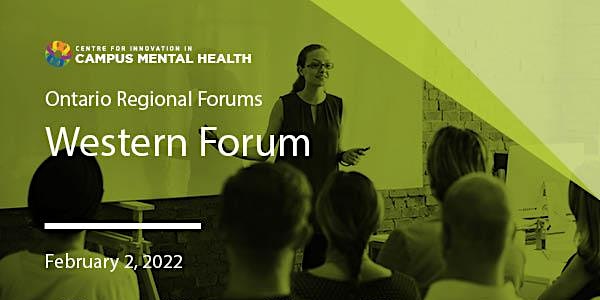 CICMH Western Region Virtual Forum