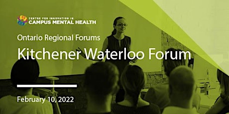 CICMH Kitchener Waterloo Region Virtual Forum tickets