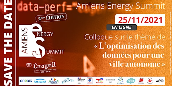 Amiens Energy Summit #2  Optimisation des données - 100% en ligne