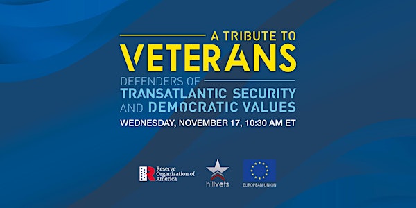 Livestream: Veterans – Defenders of Transatlantic Sec. & Democratic Values