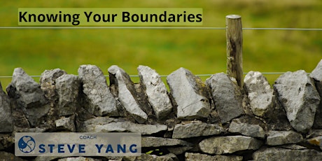 Knowing Your Boundaries workshop tickets