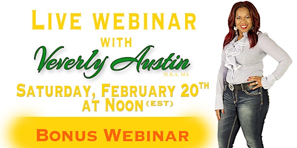Confident Living with Veverly FREE Webinar