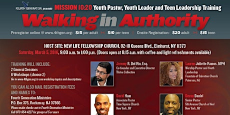 Mission 10:20 Youth Pastor, Youth Leader and Teen Leadership Conference primary image