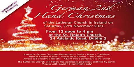 German 2nd Hand Christmas - Christmas Bazaar with 2nd hand goods & more primary image