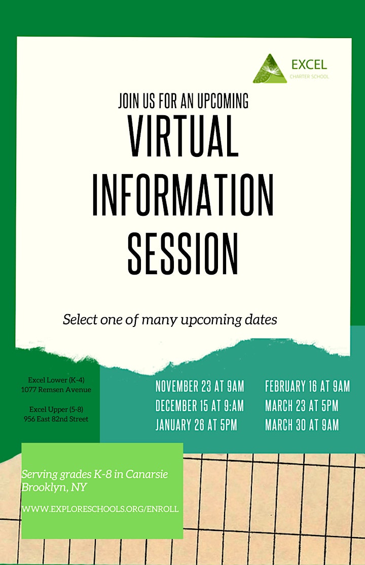 
		Excel Information Sessions image
