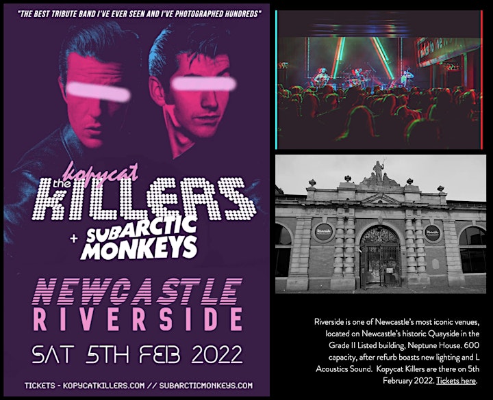 The Kopycat Killers vs Subarctic Monkeys - Newcastle Riverside image