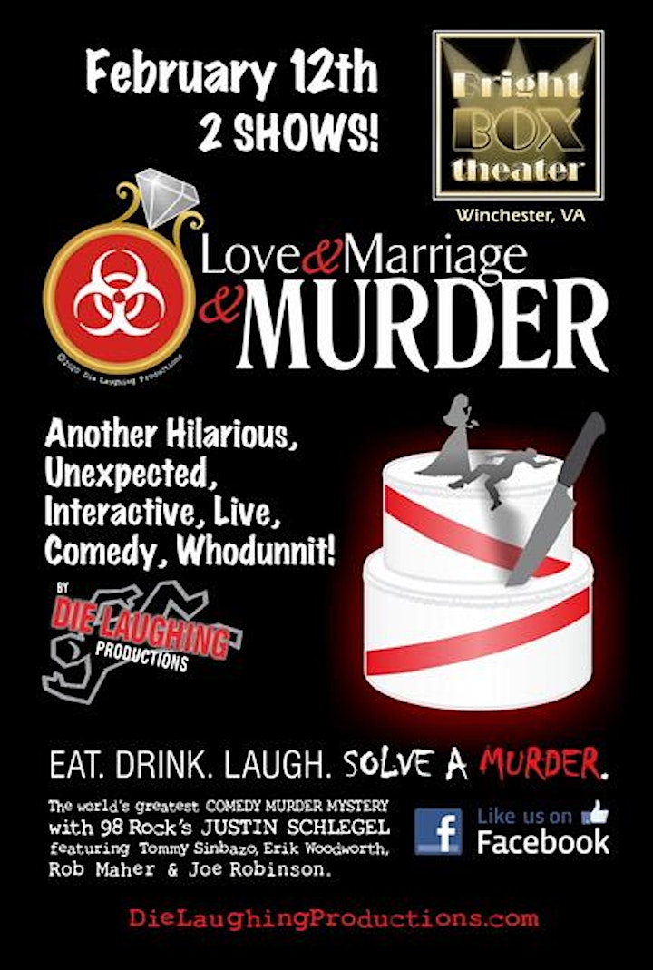 
		"Love and Marriage and Murder" - A Murder Mystery Comedy Show // 7PM SHOW image
