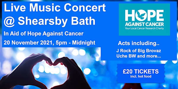 Live Music Concert In Aid of Hope Against Cancer