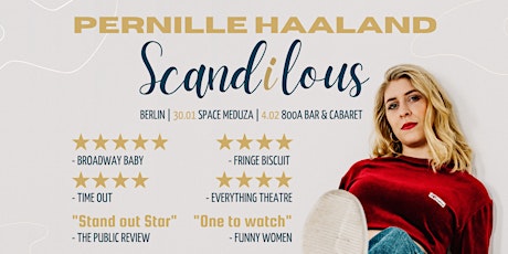 Pernille Haaland | Scandilous | Comedy Tour -  Berlin @  Space Meduza tickets