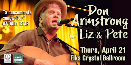 Don Armstrong with Liz & Pete tickets