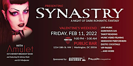 Synastry: An exquisite evening of DJs, Live Music, and Revelry.