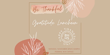Gratitude Luncheon primary image