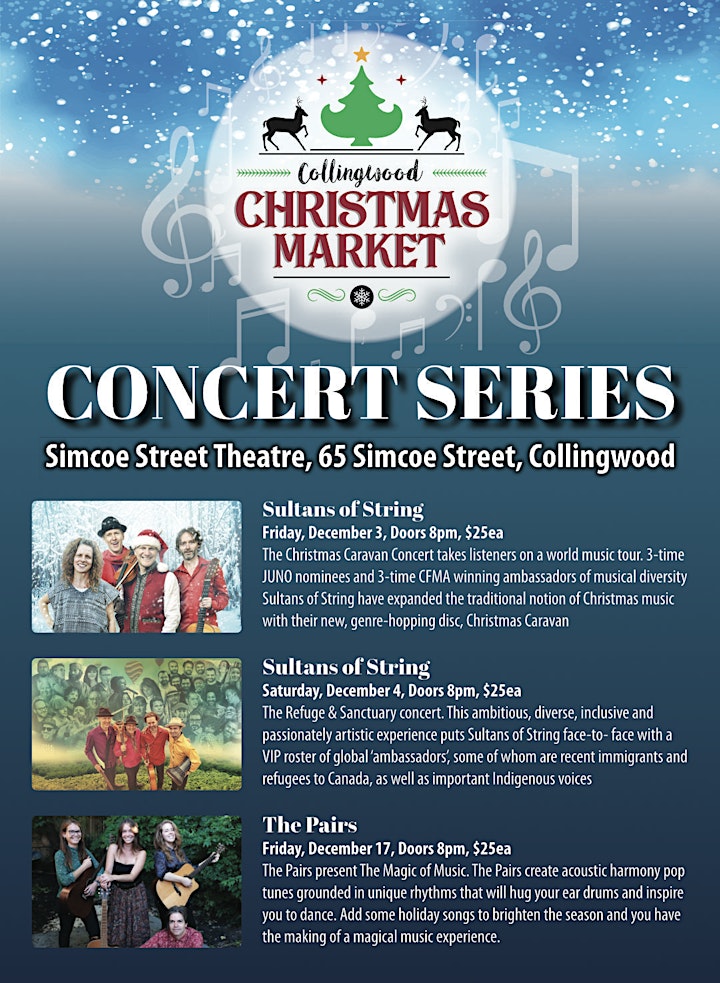 
		Collingwood Christmas Market Concert Series - The Magic of Music image
