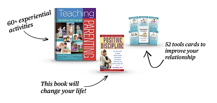 TEACHING PARENTING THE POSITIVE DISCIPLINE WAY + CE CREDIT (IN PERSON) image
