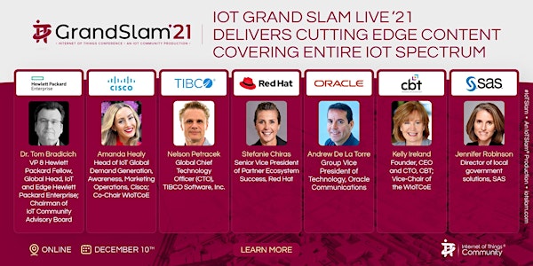 IoT Grand Slam 2021 Internet of Things Conference