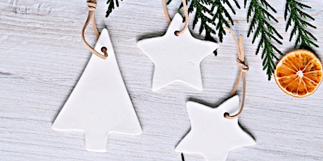 Make your own ceramic Christmas ornaments: 9am primary image