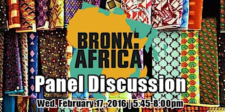 BRONX:AFRICA Panel Discussion - African Fashion, Textiles and Hair primary image