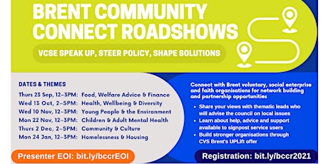 Brent Community Connect Roadshows tickets