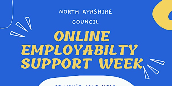 North Ayrshire Online Employability Week