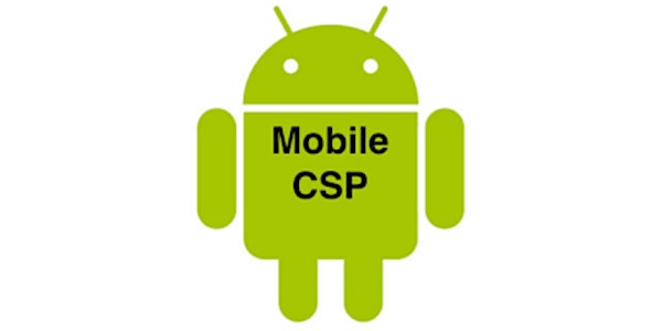 Info Session on Mobile Computer Science Principles (Mobile CSP)