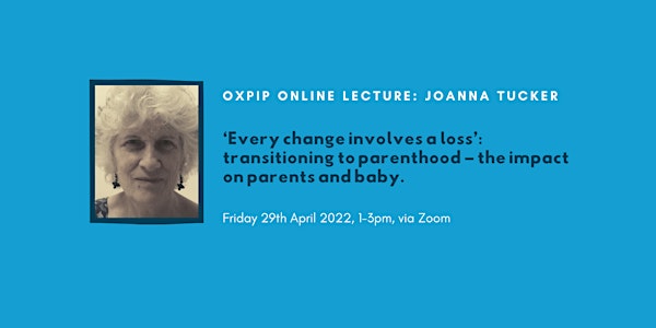 OXPIP Lecture - Joanna Tucker