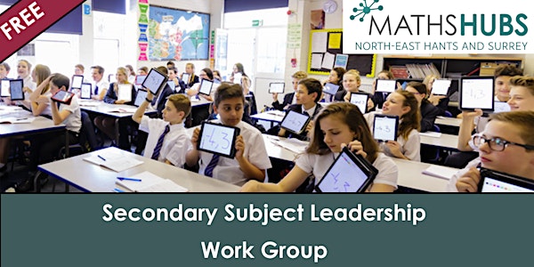 Secondary Subject Leadership Work Group