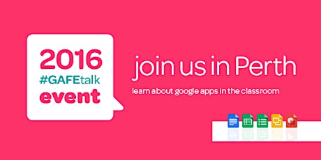 Perth Google for Education Event 6th April 2016 primary image