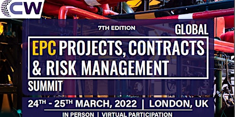 Global EPC Projects, Contracts and Risk Management Summit tickets