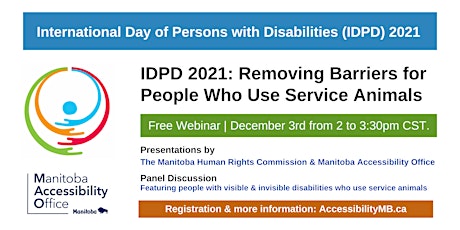 International Day of Persons with Disabilities (IDPD) 2021 Webinar primary image