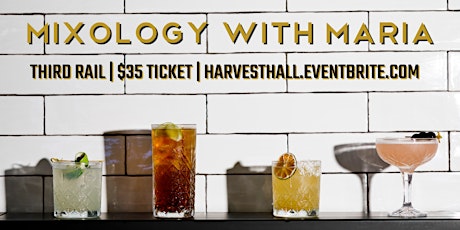Mixology with Maria tickets