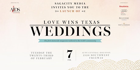 Love Wins Texas Weddings Launch Party primary image