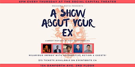 A Show About Your Ex: Comedy Inspired by Past Relationships tickets