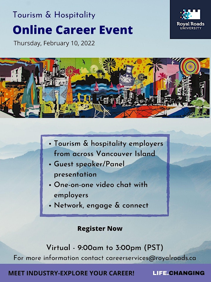 
		Tourism & Hospitality Online Career Event image
