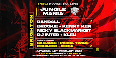 Jungle Mania - Brighton Poster