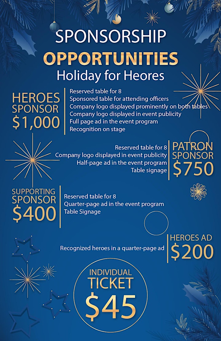  Pomona Chamber presents Holiday for Heroes 2021 image 
