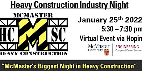 2022 Heavy Construction Industry Night Employer Registration Tickets