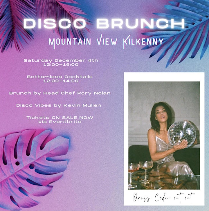 DISCO BRUNCH at Mountain View Kilkenny image