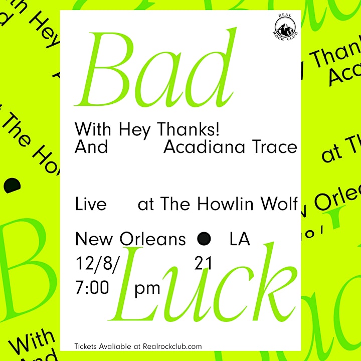 
		Bad Luck. at The Howlin Wolf image
