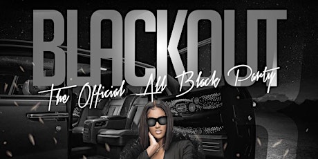 BLACK OUT “The All Black Party” primary image