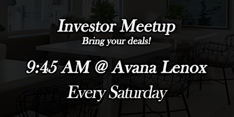 Investor Networking Event in Lenox tickets