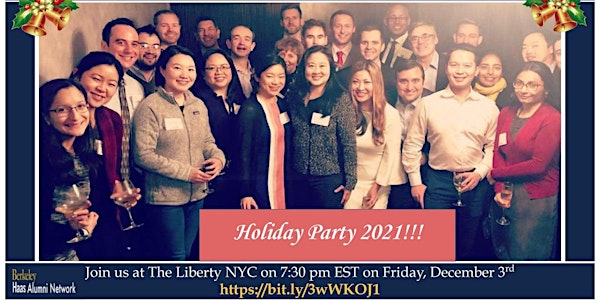 Berkeley Haas NYC | In Person Holiday Party