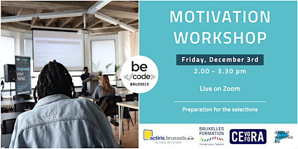 BeCode Brussels - Motivation Workshop [EN]