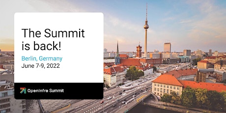 OpenInfra Summit Berlin 2022 billets