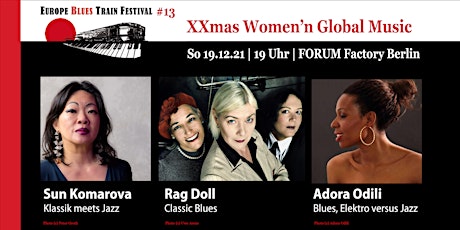 Hauptbild für EUROPE BLUES TRAIN FESTIVAL #13 | XXmas Women’n Global Music - Day 2